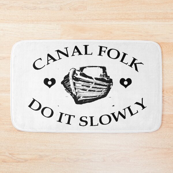 Item preview, Canal folk do it slowly from canalsbywhacky designed and sold by designbywhacky.