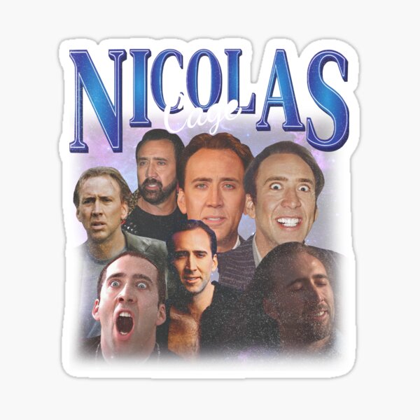 Item preview, Nicolas Cage - Nick Cage designed and sold by HappyPlanGirls.