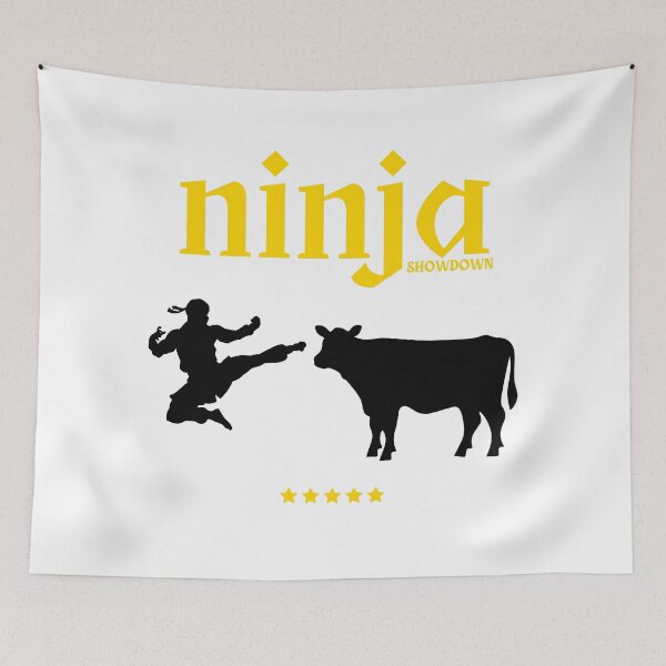 Item preview, Ninja Showdown, Yellow and Black designed and sold by UNK-Fatigues.
