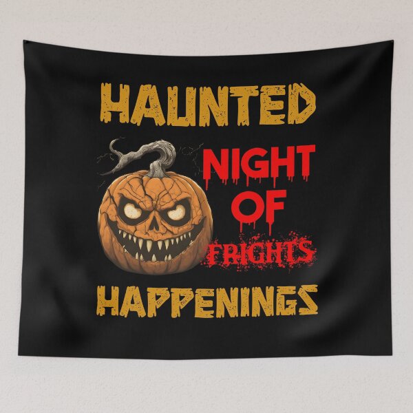 Item preview, Halloween Jack-o-Lantern Carving Event Haunted Pumpkin Smashing designed and sold by TheInkyOwl-TIO.