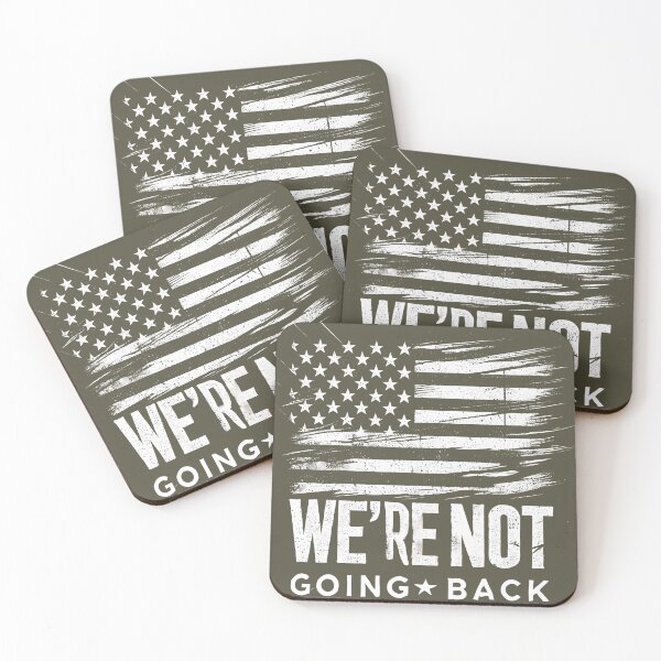 Item preview, We’re Not Going Back Slogan - Kamala Harris 2024 designed and sold by SparroCreative.