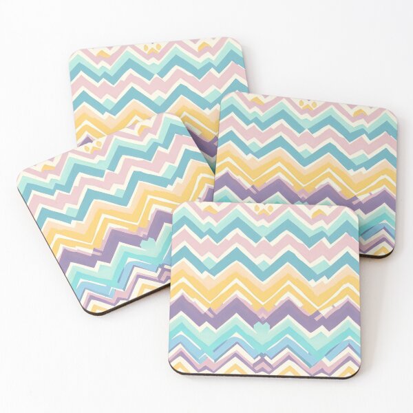 Item preview, Patrón de chevron dinámico en colores vibrantes designed and sold by communedesigns.