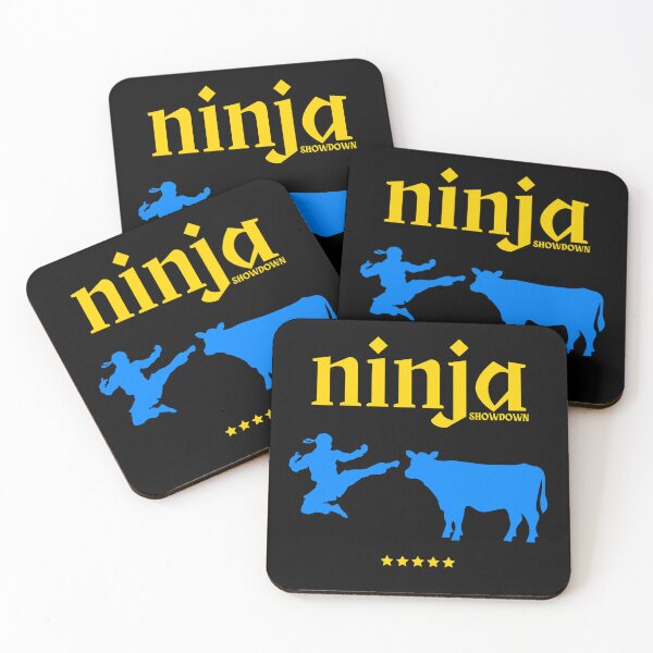 Item preview, Ninja Showdown, Yellow and Blue designed and sold by UNK-Fatigues.