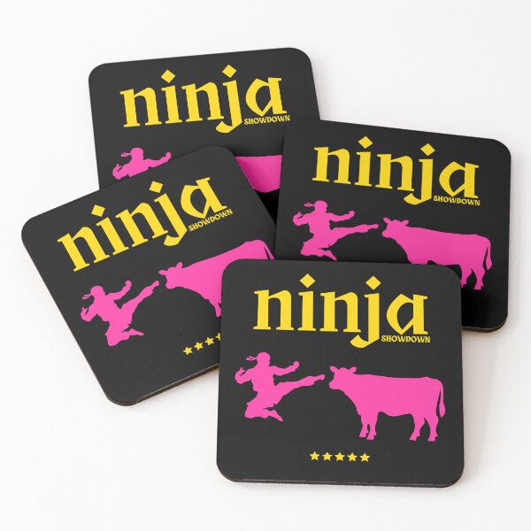 Item preview, Ninja Showdown, Yellow and Pink designed and sold by UNK-Fatigues.