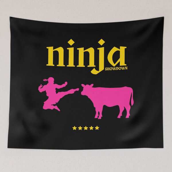 Item preview, Ninja Showdown, Yellow and Pink designed and sold by UNK-Fatigues.