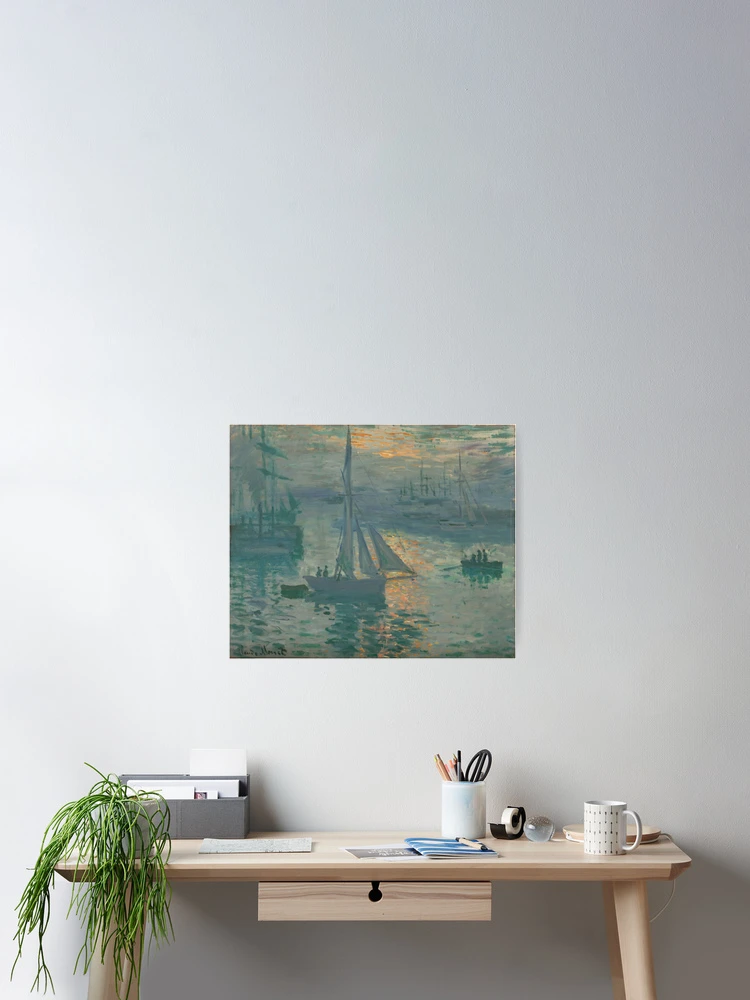 Thumbnail 2 of 3, Poster, Monet designed and sold by Be-RasCreatives.