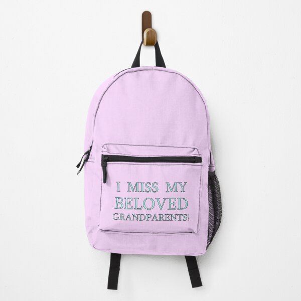 Item preview, I MISS MY BELOVED GRANDPARENTS! blue designed and sold by HoppRock.