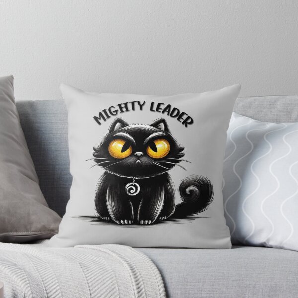 Item preview, The Mighty Cat Leader designed and sold by LetsPrintzNow.