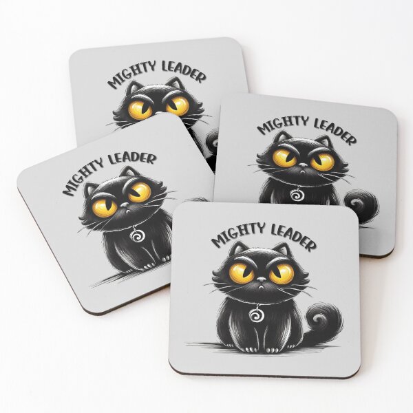 Item preview, The Mighty Cat Leader designed and sold by LetsPrintzNow.
