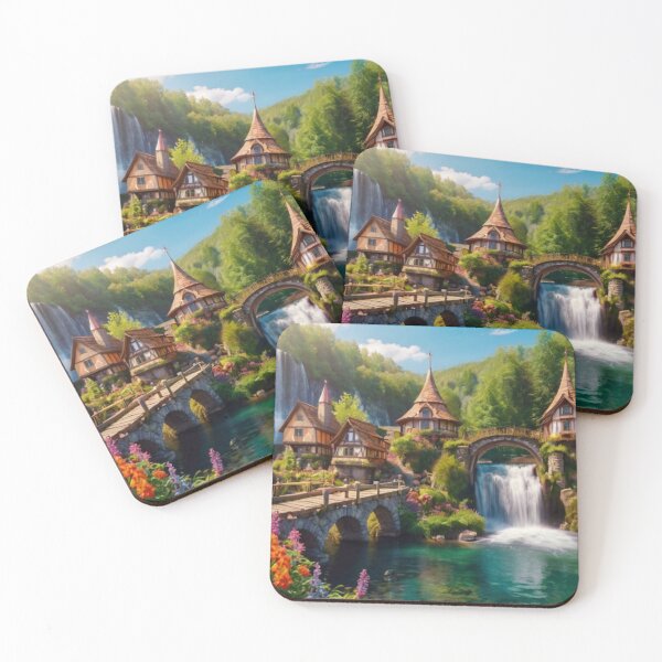 Item preview, Elysian Falls designed and sold by BlareBlare.