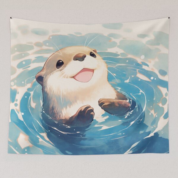 Item preview, Otterly Adorable Aquatic Adventure designed and sold by AshiraCreations.
