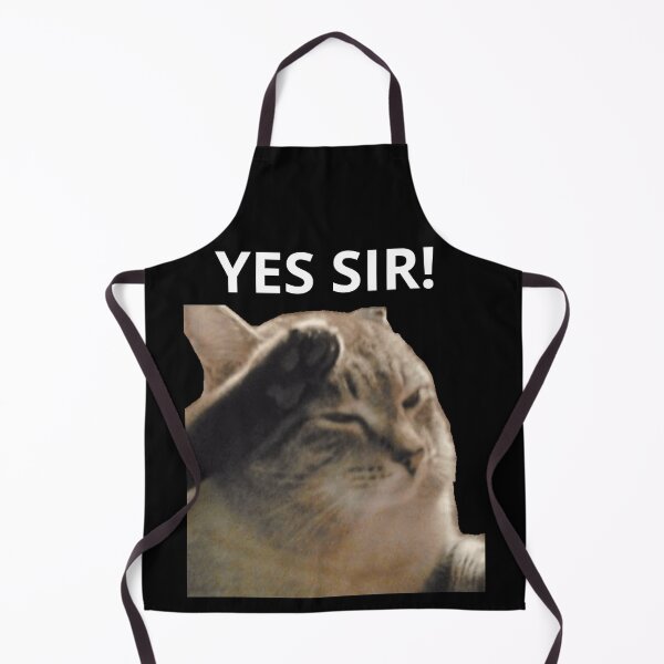 Item preview, Saluting meme cat designed and sold by PureViolence.