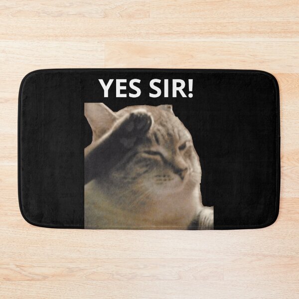 Item preview, Saluting meme cat designed and sold by PureViolence.