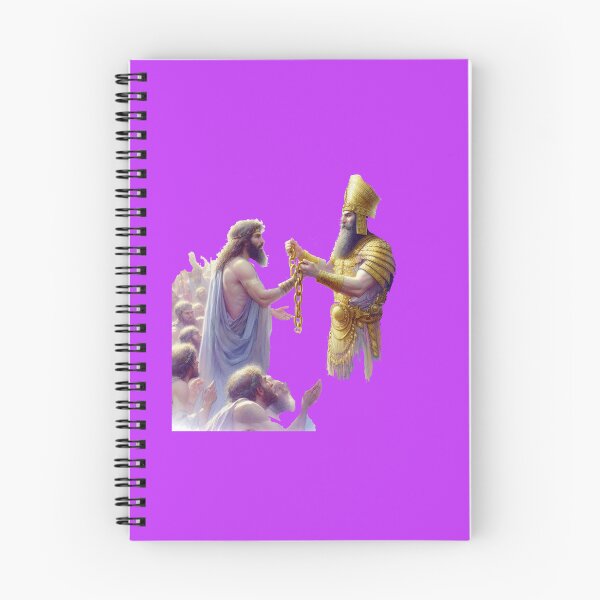 Item preview, Daniel 5:29 - King Belshazzar Presents a Golden Chain to Daniel,  designed and sold by PaintMeWorld.