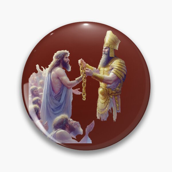 Item preview, Daniel 5:29 - King Belshazzar Presents a Golden Chain to Daniel,  designed and sold by PaintMeWorld.