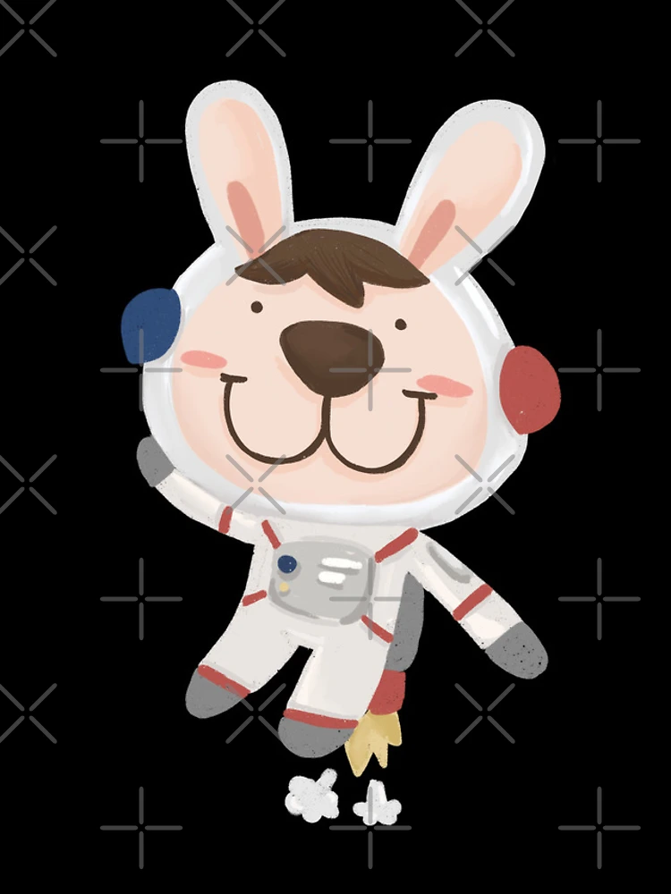 Thumbnail 4 of 4, iPhone Case, Space Rabbit designed and sold by Kni2BeDesign.