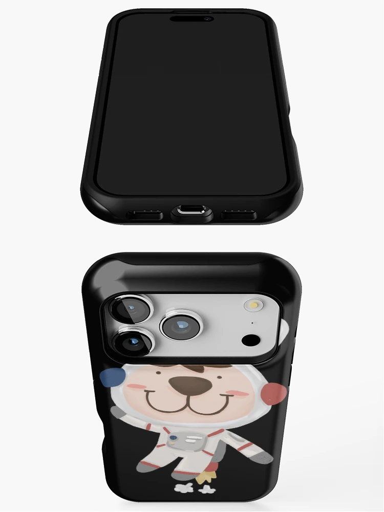 Thumbnail 3 of 4, iPhone Case, Space Rabbit designed and sold by Kni2BeDesign.