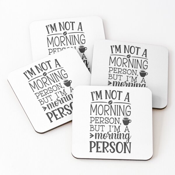 Item preview, I am not a morning person but i am a morning person designed and sold by sbrstore.
