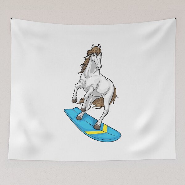 Item preview, Horse Surfer Surfboard designed and sold by Snabdesign84.
