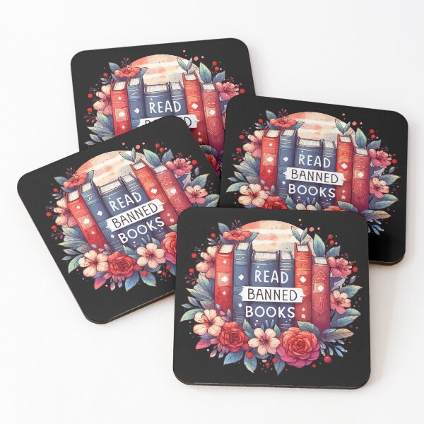 Item preview, Read Banned Books Floral Watercolor designed and sold by TomFrontierArt.