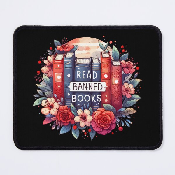 Item preview, Read Banned Books Floral Watercolor designed and sold by TomFrontierArt.