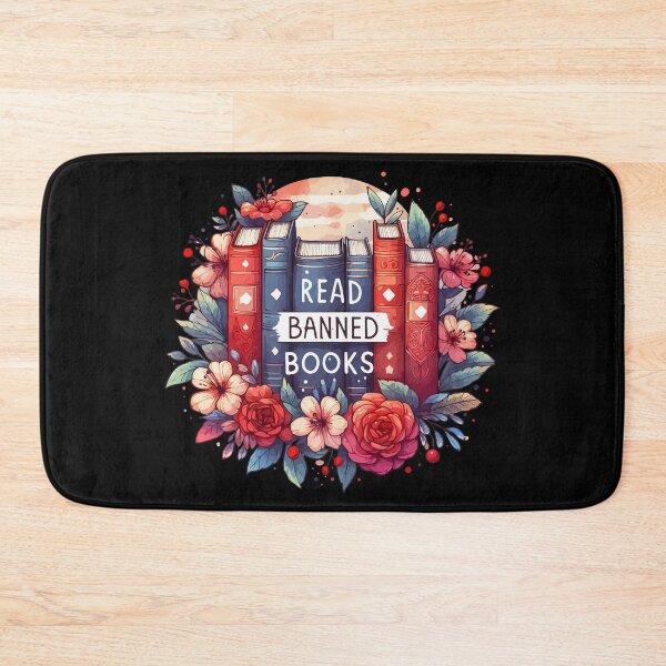 Item preview, Read Banned Books Floral Watercolor designed and sold by TomFrontierArt.