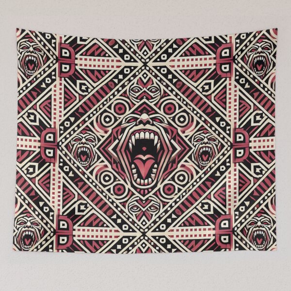 Item preview, Tribal Halloween Monster Design designed and sold by TribalioDesigns.