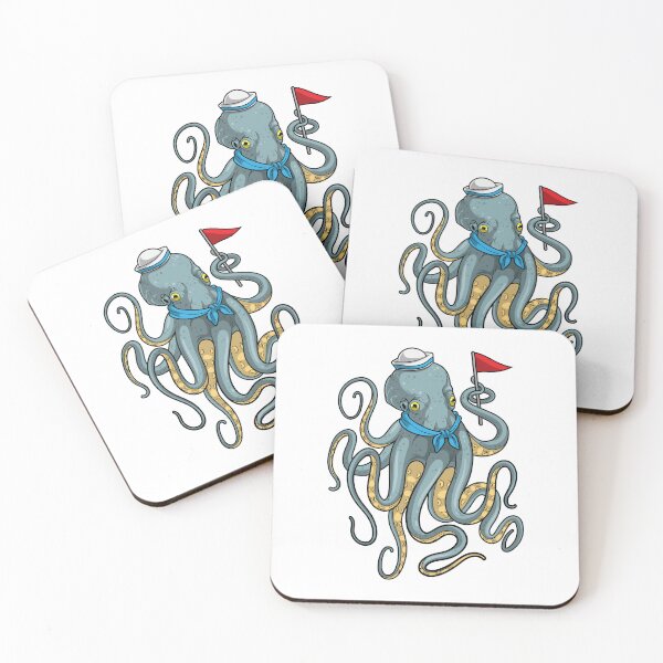 Item preview, Octopus Sailor Flag designed and sold by Snabdesign84.