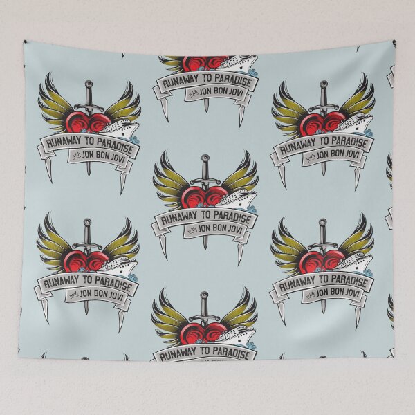 Item preview, Runaway to paradise with jon BonJovi designed and sold by BedrockZak.