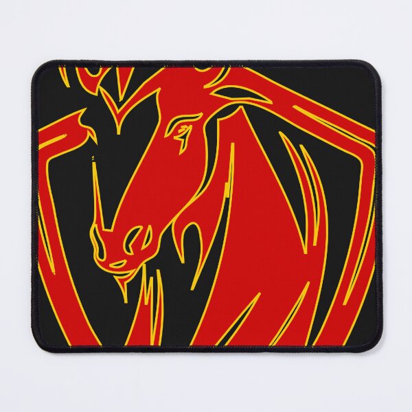 Item preview, Goat read and yellow Vector illustration designed and sold by msharabas.