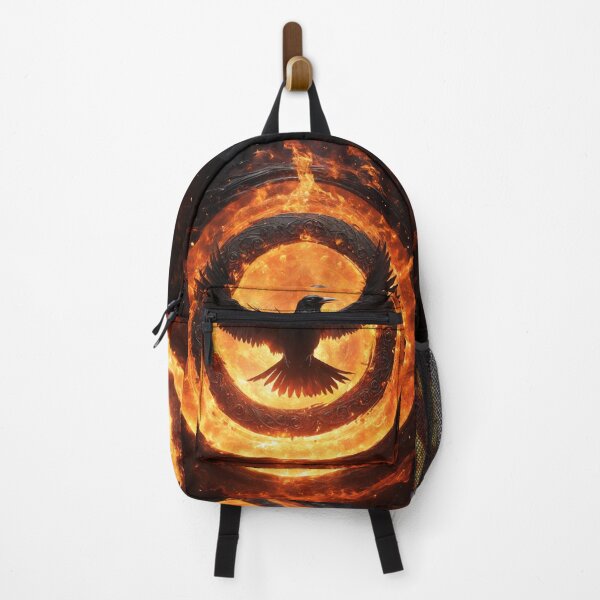 Item preview, Inferno Avian The Fiery Flight designed and sold by Sadia Jannat.