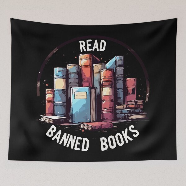 Item preview, Read Banned Books Sketchy designed and sold by TomFrontierArt.