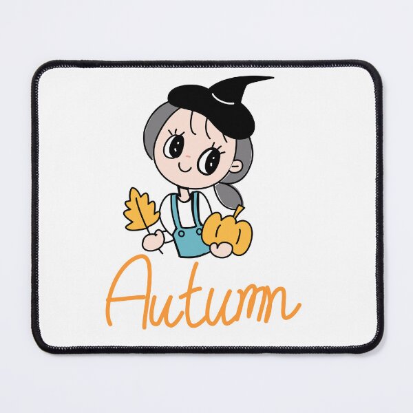 Item preview, Autumn witches cartoon designed and sold by Ahappycraft.
