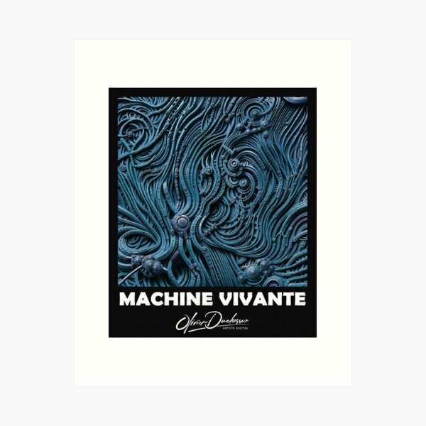 Aperçu de l'œuvre Machine vivante 3 créée et vendue par olivier duchossoir.