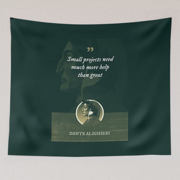 Item preview, Dante Alighieri - Small projects need much more help than great designed and sold by Syahrasi.