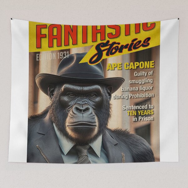 Item preview, Fantastic Stories #8, Ape Capone designed and sold by PictureFactory.