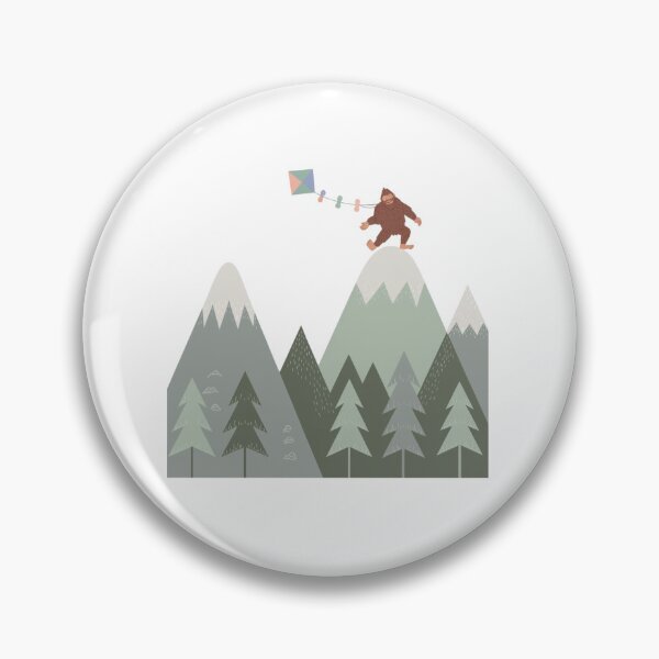 Item preview, Kiting in the Peaks, How Bigfoot Takes a Break, funnyfits70, Humor, Funny designed and sold by FunnyFits70.
