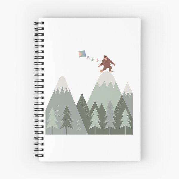 Item preview, Kiting in the Peaks, How Bigfoot Takes a Break, funnyfits70, Humor, Funny designed and sold by FunnyFits70.