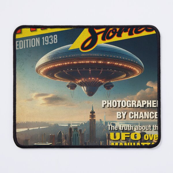 Item preview, Fantastic Stories #10, UFO over Manhattan designed and sold by PictureFactory.