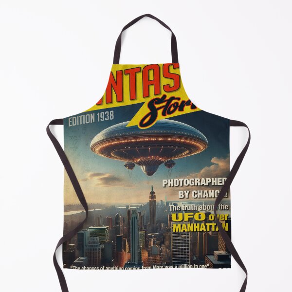 Item preview, Fantastic Stories #10, UFO over Manhattan designed and sold by PictureFactory.