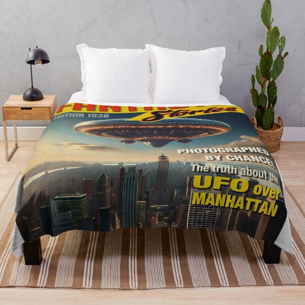 Item preview, Fantastic Stories #10, UFO over Manhattan designed and sold by PictureFactory.