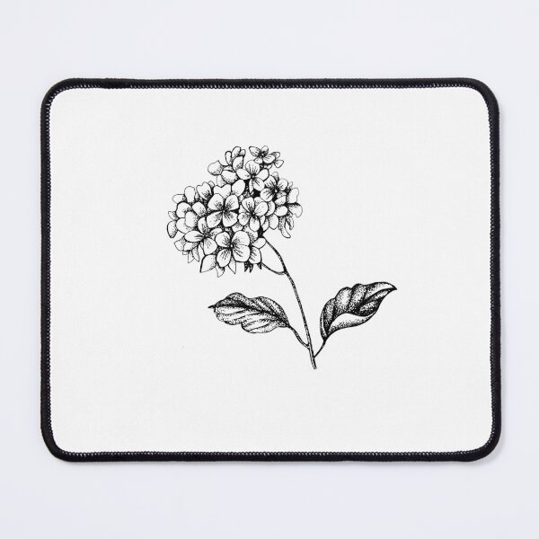 Item preview, Graphic Hydrangea designed and sold by Anna Yudina.