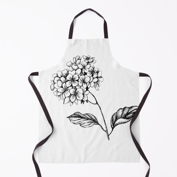 Item preview, Graphic Hydrangea designed and sold by Anna Yudina.