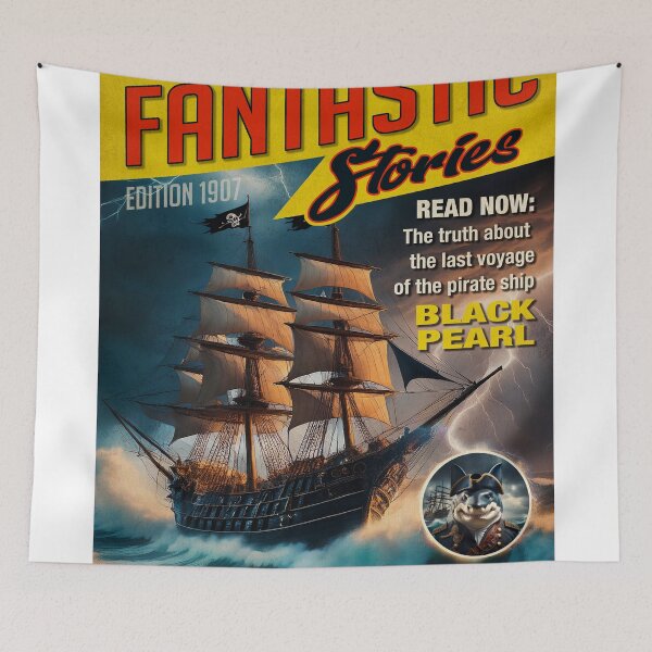 Item preview, Fantastic Stories #11, Pirates designed and sold by PictureFactory.