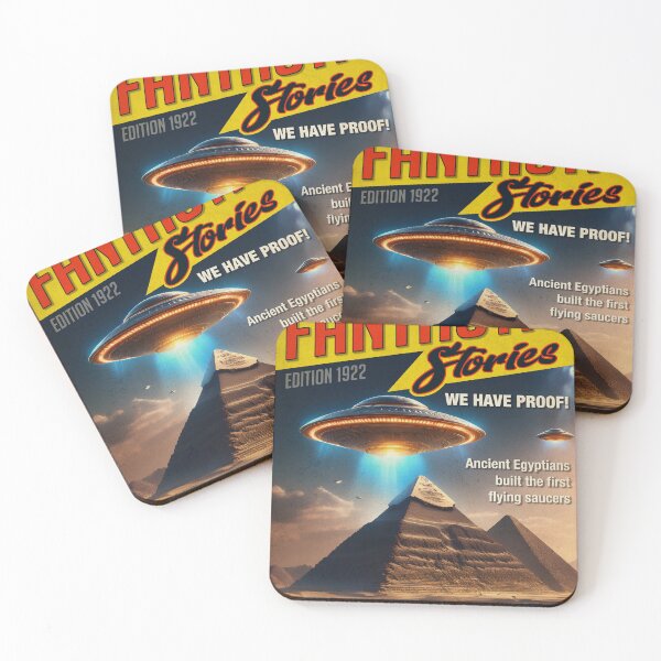 Item preview, Fantastic Stories #13, Egyptian UFOs designed and sold by PictureFactory.