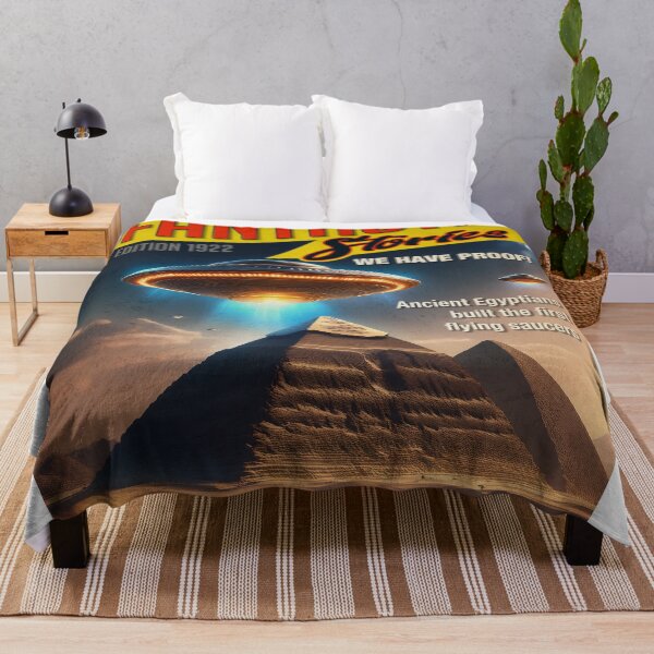 Item preview, Fantastic Stories #13, Egyptian UFOs designed and sold by PictureFactory.