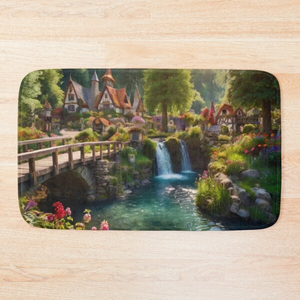 Item preview, Dreamy Rivertown designed and sold by BlareBlare.