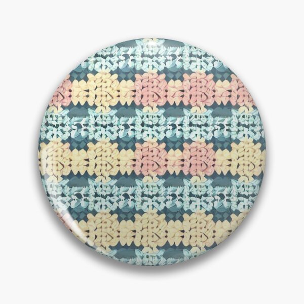 Item preview, Textured Crochet Print with Vintage Appeal designed and sold by communedesigns.