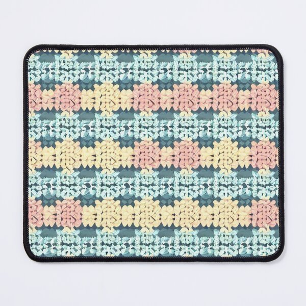 Item preview, Textured Crochet Print with Vintage Appeal designed and sold by communedesigns.