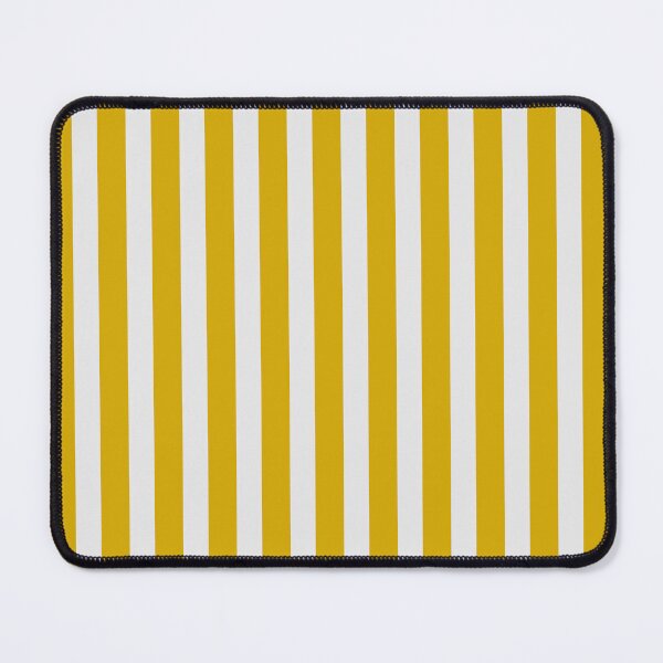 Item preview, Geometric Navy And Gold Mustard Yellow And Bright Gray Vertical Stripes designed and sold by Triplicate Limited.